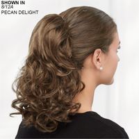 Bouncy Curls Clip-On Pony Hair Piece by Paula Young