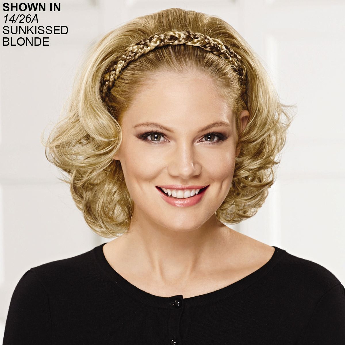 Braided Headband with Hair by Paula Young | Wig.com - Wig.com